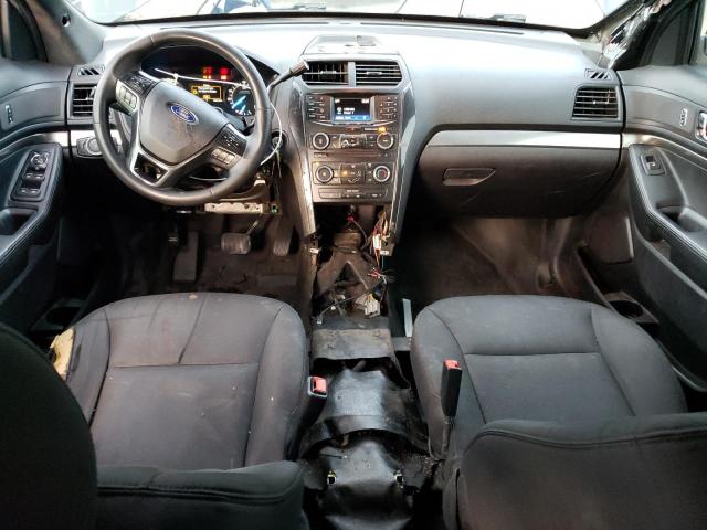 1FM5K8AR9HGD26552 - 2017 FORD EXPLORER POLICE INTERCEPTOR Սև լուսանկար 8