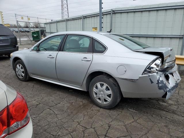 2G1WA5EK8A1148264 - 2010 CHEVROLET IMPALA LS SILVER photo 2