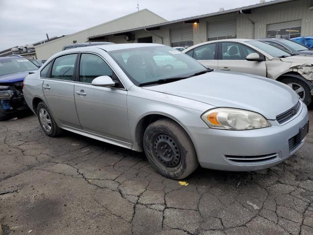 2G1WA5EK8A1148264 - 2010 CHEVROLET IMPALA LS SILVER photo 4