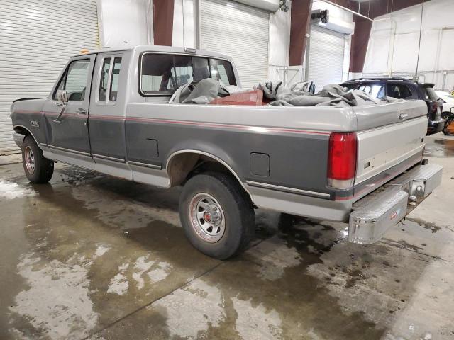 1FTEX14N5KKB64560 - 1989 FORD F150 GRAY photo 2