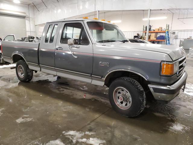 1FTEX14N5KKB64560 - 1989 FORD F150 GRAY photo 4