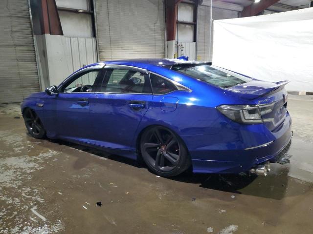 1HGCV1F33JA030564 - 2018 HONDA ACCORD SPORT BLUE photo 2