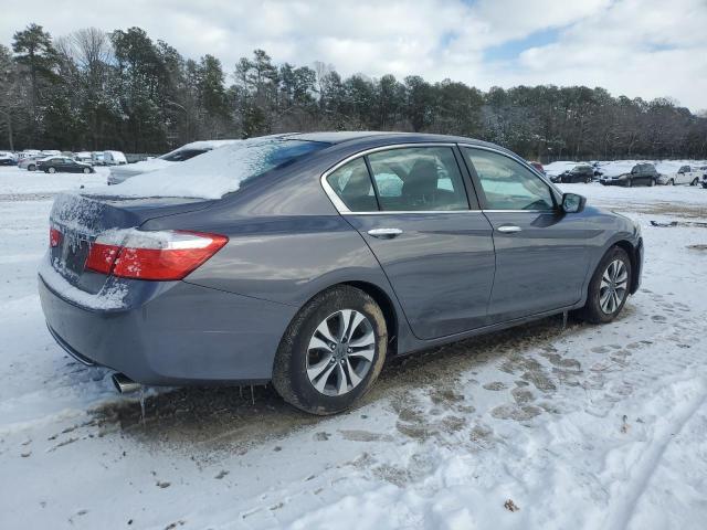 1HGCR2F38EA127856 - 2014 HONDA ACCORD LX GRAY photo 3