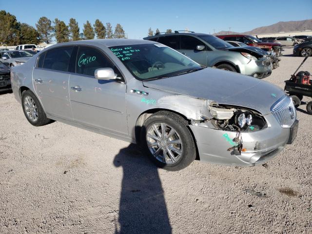 1G4HE5EM9AU108149 - 2010 BUICK LUCERNE CXL SILVER photo 4