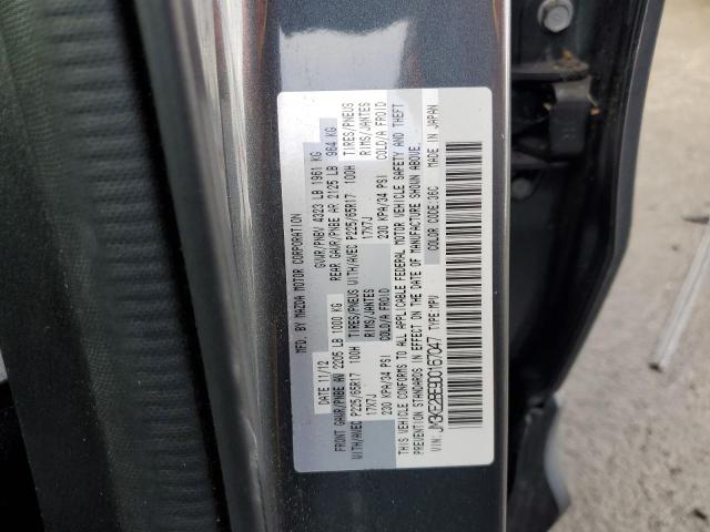 JM3KE2BE9D0167047 - 2013 MAZDA CX-5 SPORT GRAY photo 14