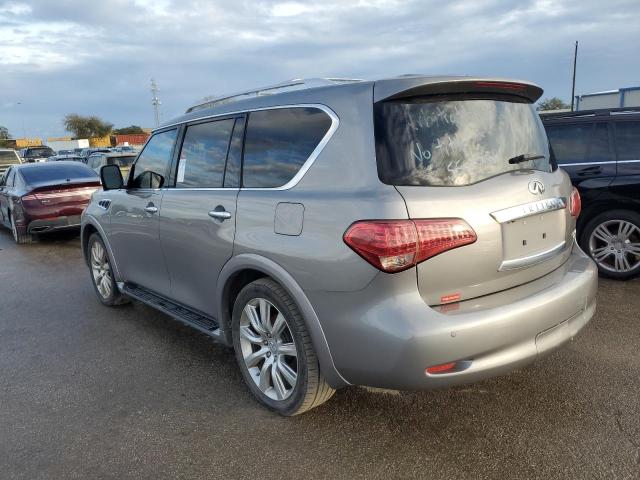 JN8AZ2NF7B9503711 - 2011 INFINITI QX56 GRAY photo 2