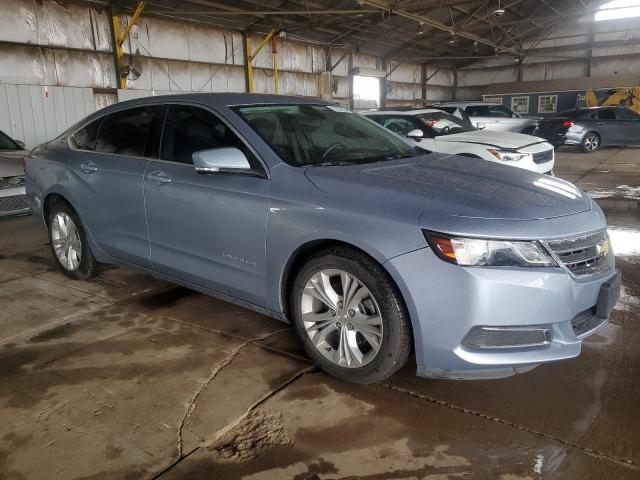 1G1125S32EU144046 - 2014 CHEVROLET IMPALA LT BLUE photo 4