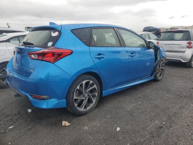 JTNKARJE0JJ574772 - 2018 TOYOTA COROLLA IM BLUE photo 3