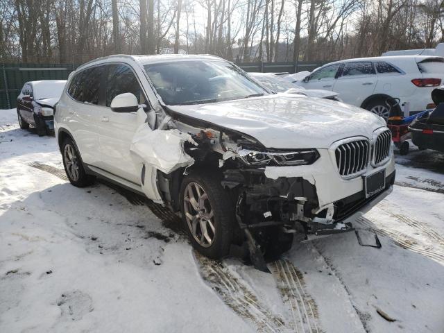 5UX53DP09N9L34958 - 2022 BMW X3 XDRIVE30I WHITE photo 4