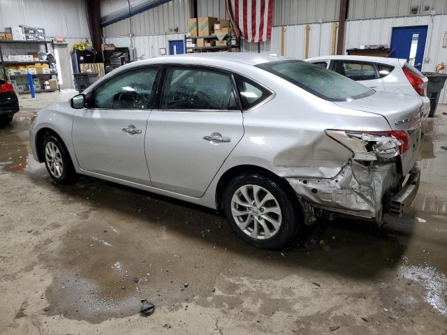 3N1AB7AP3JY241659 - 2018 NISSAN SENTRA S SILVER photo 2