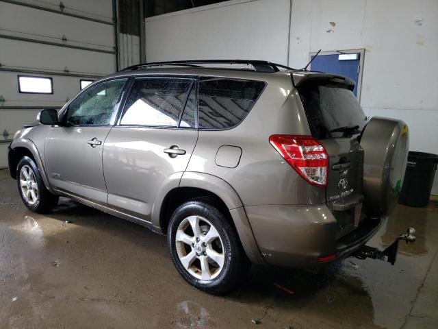 JTMDF4DV3A5024763 - 2010 TOYOTA RAV4 LIMITED TAN photo 2