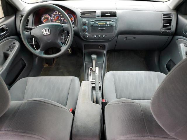 2HGES16515H516106 - 2005 HONDA CIVIC LX GRAY photo 8