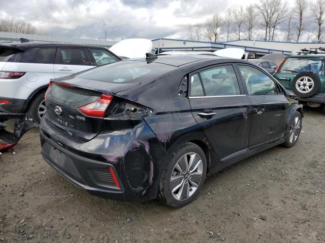 KMHC85LC9JU071664 - 2018 HYUNDAI IONIQ LIMITED BLACK photo 3