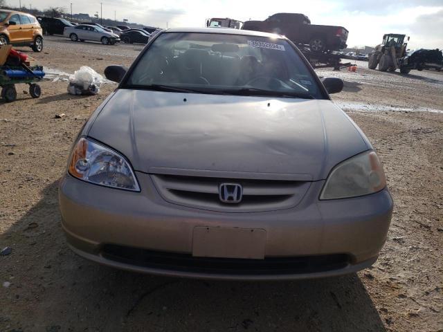 1HGEM22522L085750 - 2002 HONDA CIVIC LX GOLD photo 5