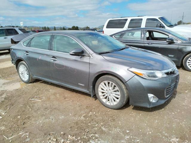 4T1BD1EB6FU045373 - 2015 TOYOTA AVALON HYBRID CHARCOAL photo 4