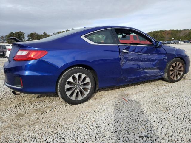 1HGCT1B84FA002688 - 2015 HONDA ACCORD EXL BLUE photo 3