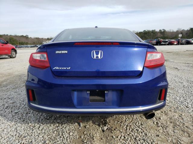 1HGCT1B84FA002688 - 2015 HONDA ACCORD EXL BLUE photo 6