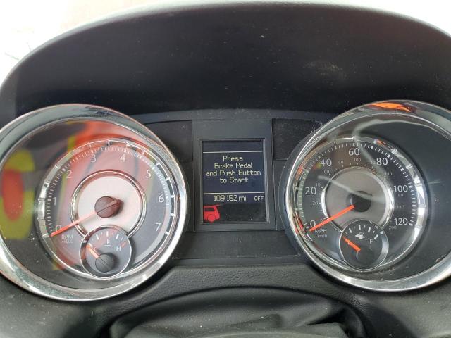 2C4RC1CG8CR207971 - 2012 CHRYSLER TOWN & COU TOURING L BURGUNDY photo 9