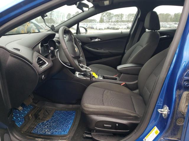 3G1BE6SMXHS576513 - 2017 CHEVROLET CRUZE LT BLUE photo 7