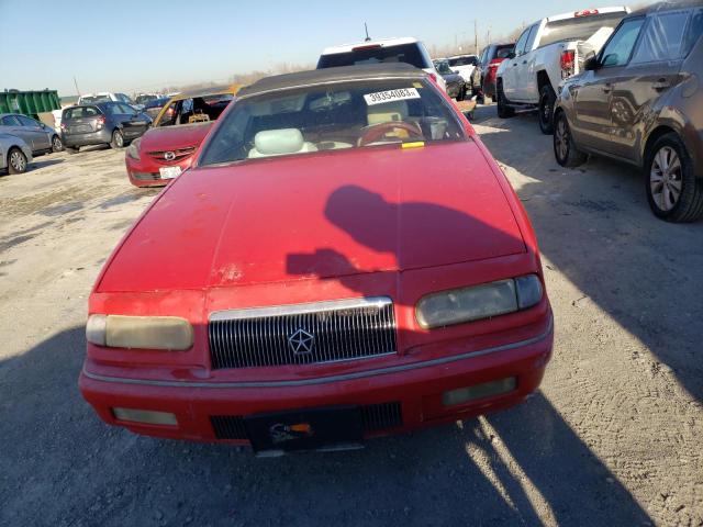 1C3EU4538SF644662 - 1995 CHRYSLER LEBARON GTC RED photo 5