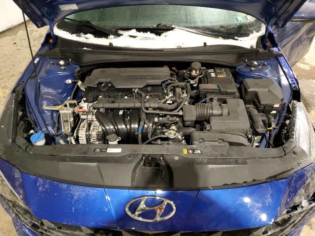 KMHLL4AG2PU437598 - 2023 HYUNDAI ELANTRA SE BLUE photo 11