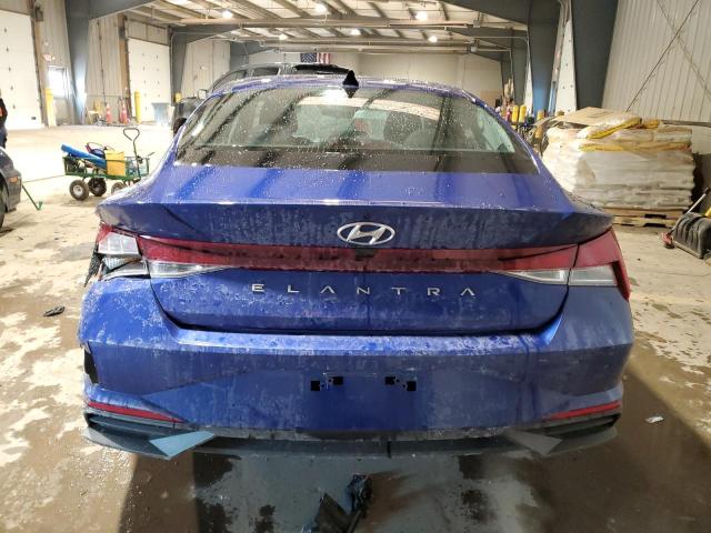 KMHLL4AG2PU437598 - 2023 HYUNDAI ELANTRA SE BLUE photo 6