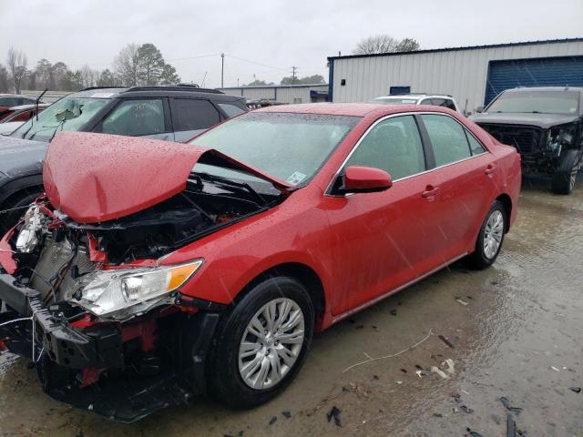 4T4BF1FK5ER375549 - 2014 TOYOTA CAMRY L RED photo 1