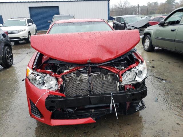 4T4BF1FK5ER375549 - 2014 TOYOTA CAMRY L RED photo 5