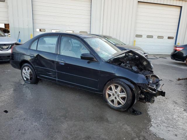 2HGES26753H540722 - 2003 HONDA CIVIC EX BLACK photo 4