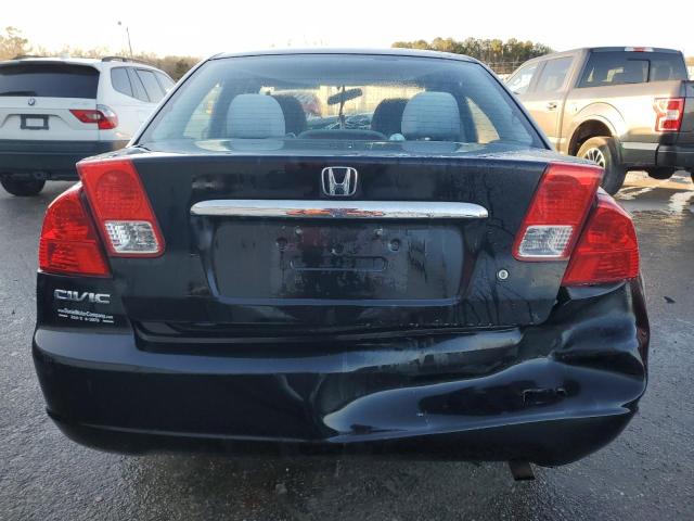 2HGES26753H540722 - 2003 HONDA CIVIC EX BLACK photo 6