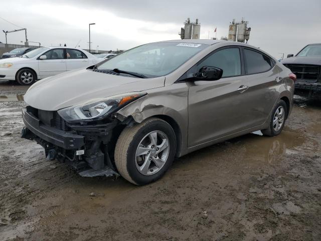 5NPDH4AE9EH527752 - 2014 HYUNDAI ELANTRA SE TAN photo 1