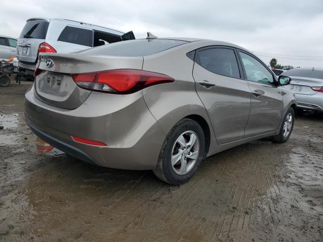 5NPDH4AE9EH527752 - 2014 HYUNDAI ELANTRA SE TAN photo 3