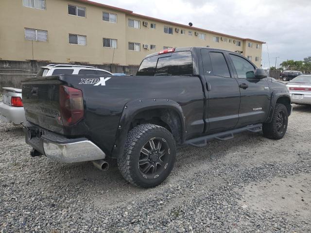 5TFRY5F13EX161857 - 2014 TOYOTA TUNDRA DOUBLE CAB SR/SR5 BLACK photo 3