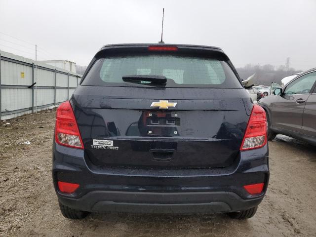 KL7CJNSM5NB505158 - 2022 CHEVROLET TRAX LS CHARCOAL photo 6