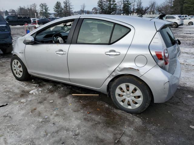 JTDKDTB37C1017429 - 2012 TOYOTA PRIUS C SILVER photo 2