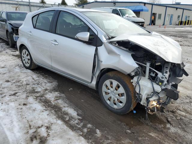 JTDKDTB37C1017429 - 2012 TOYOTA PRIUS C SILVER photo 4