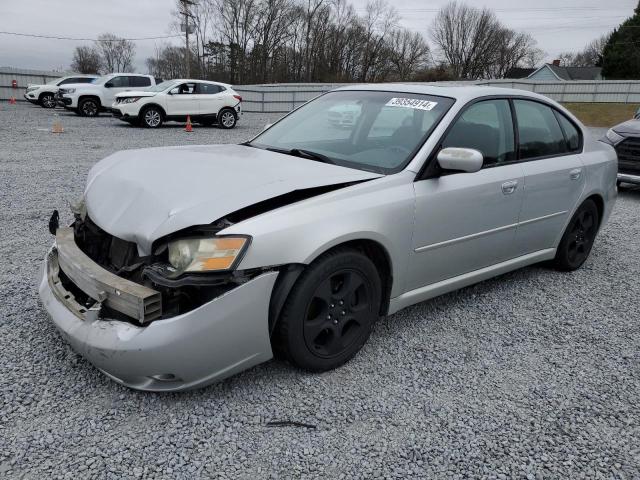 4S3BL626757200022 - 2005 SUBARU LEGACY 2.5I LIMITED SILVER photo 1