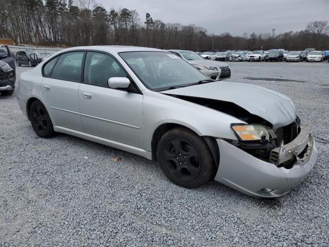 4S3BL626757200022 - 2005 SUBARU LEGACY 2.5I LIMITED SILVER photo 4