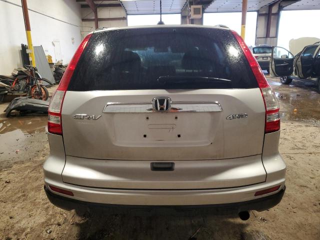 5J6RE4H75AL025231 - 2010 HONDA CR-V EXL SILVER photo 6