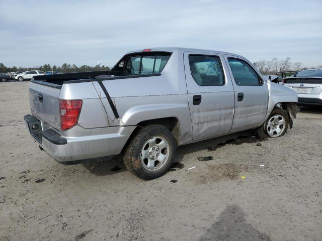 5FPYK1F26AB001014 - 2010 HONDA RIDGELINE RT SILVER photo 3