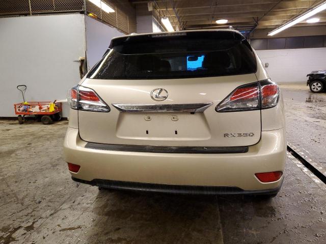 2T2ZK1BA8EC145700 - 2014 LEXUS RX 350 BEIGE photo 6