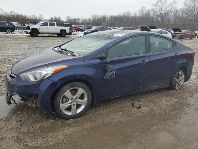 5NPDH4AE8DH441461 - 2013 HYUNDAI ELANTRA GLS BLUE photo 1