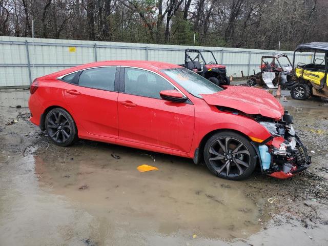 2HGFC2F8XLH564721 - 2020 HONDA CIVIC SPORT RED photo 4