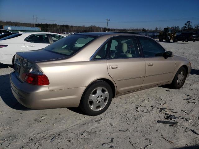 4T1BF28B83U298539 - 2003 TOYOTA AVALON XL GOLD photo 3