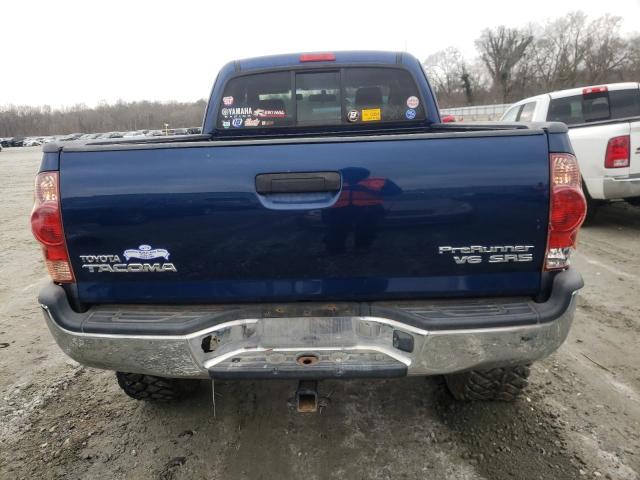 5TETU62N78Z485231 - 2008 TOYOTA TACOMA PRERUNNER ACCESS CAB BLUE photo 6