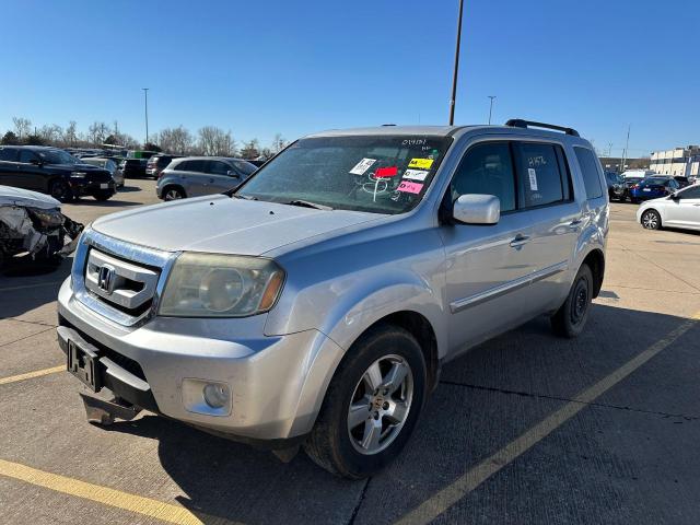 5FNYF4H53BB014181 - 2011 HONDA PILOT EXL SILVER photo 2