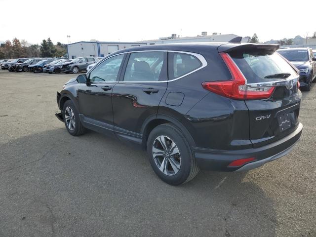 2HKRW5H31KH418168 - 2019 HONDA CR-V LX BLACK photo 2