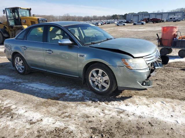 1FAHP25W98G128267 - 2008 FORD TAURUS LIMITED GREEN photo 4