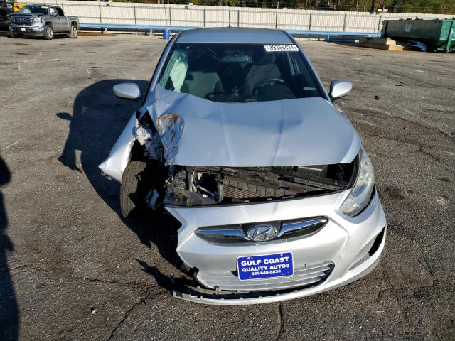 KMHCT5AE5EU141475 - 2014 HYUNDAI ACCENT GLS SILVER photo 5