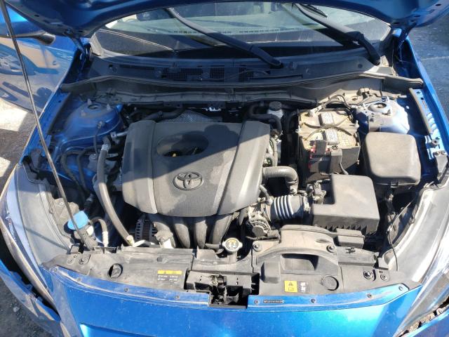 3MYDLBYV4HY165430 - 2017 TOYOTA YARIS IA BLUE photo 7